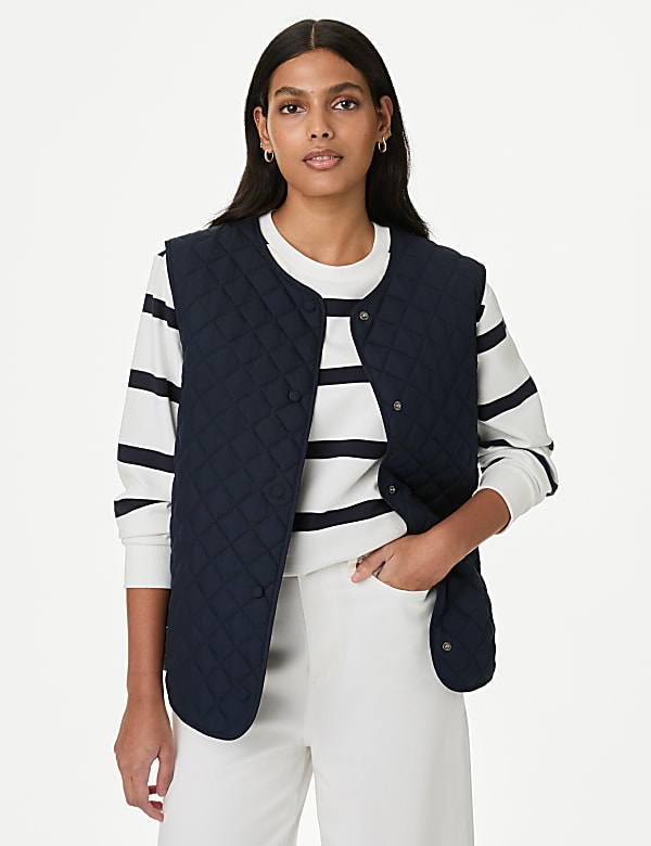 Recycled Quilted Gilet - FI