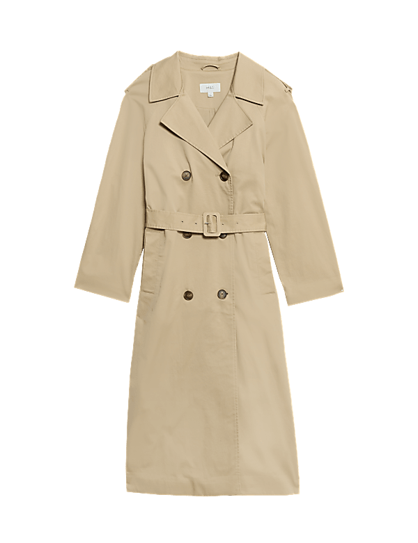Cotton Rich Longline Trench Coat