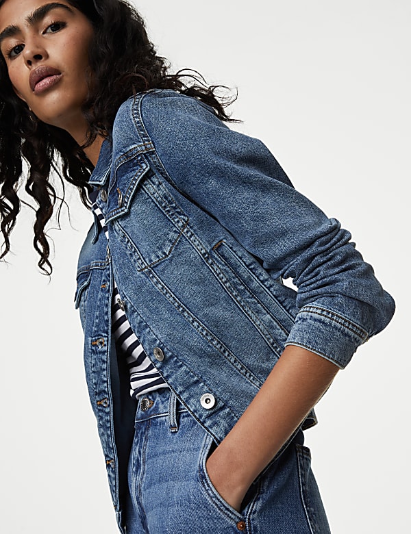 Cotton Rich Denim Jacket - FI