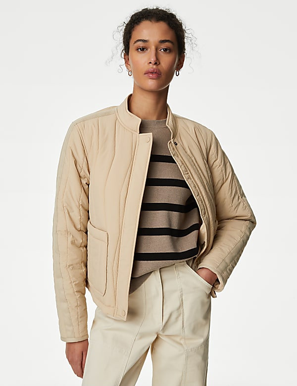 M&s khaki jacket sale