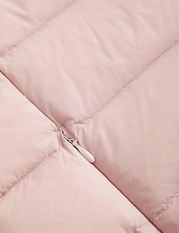 Feather & Down Quilted Packaway Puffer Gilet