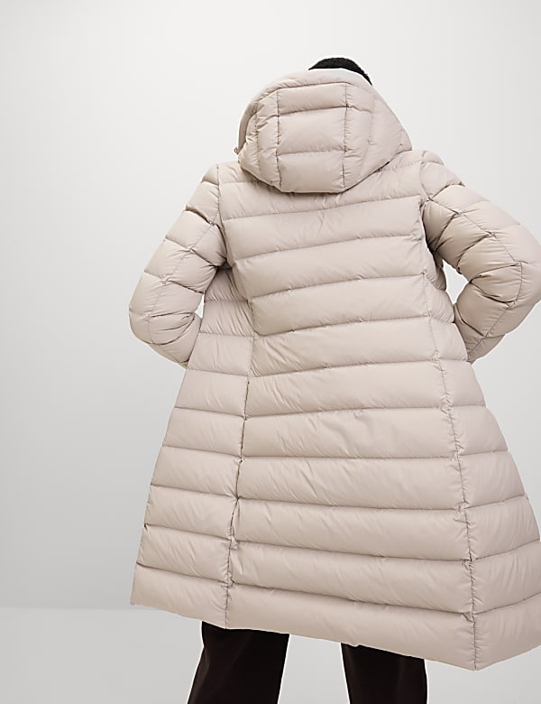 Feather & Down Padded Puffer Coat - HU