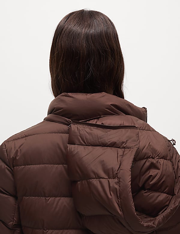 Feather & Down Padded Puffer Coat - AT