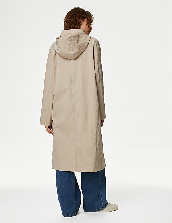 Stormwear™ Funnel Neck Longline Raincoat