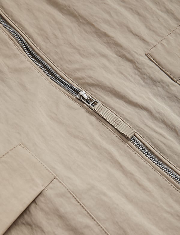 Stormwear™ Funnel Neck Longline Raincoat