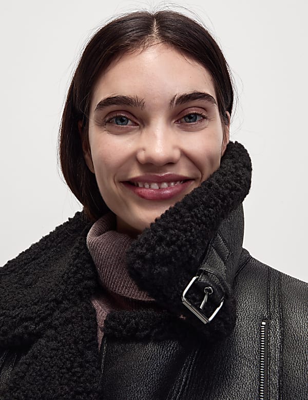 Shearling Aviator Gilet
