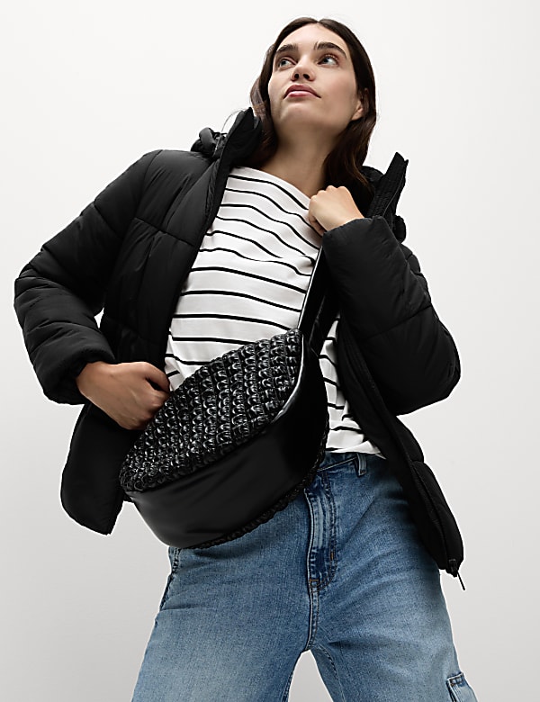 Thermowarmth™ Textured Quilted Puffer Jacket