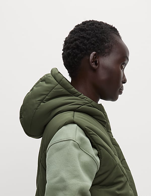 Thermowarmth™ Quilted Longline Puffer Gilet