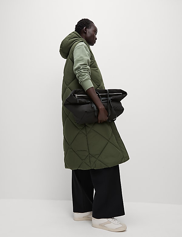 Thermowarmth™ Quilted Longline Puffer Gilet