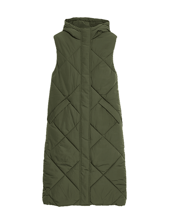 Thermowarmth™ Quilted Longline Puffer Gilet
