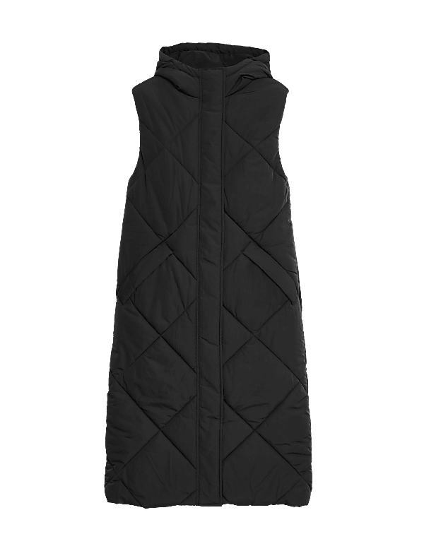 Thermowarmth™ Quilted Longline Puffer Gilet