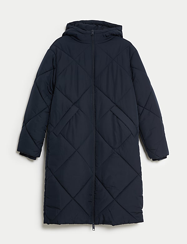 Thermowarmth™ Diamond Quilted Padded Coat | MIDNIGHT NAVY | Coats 