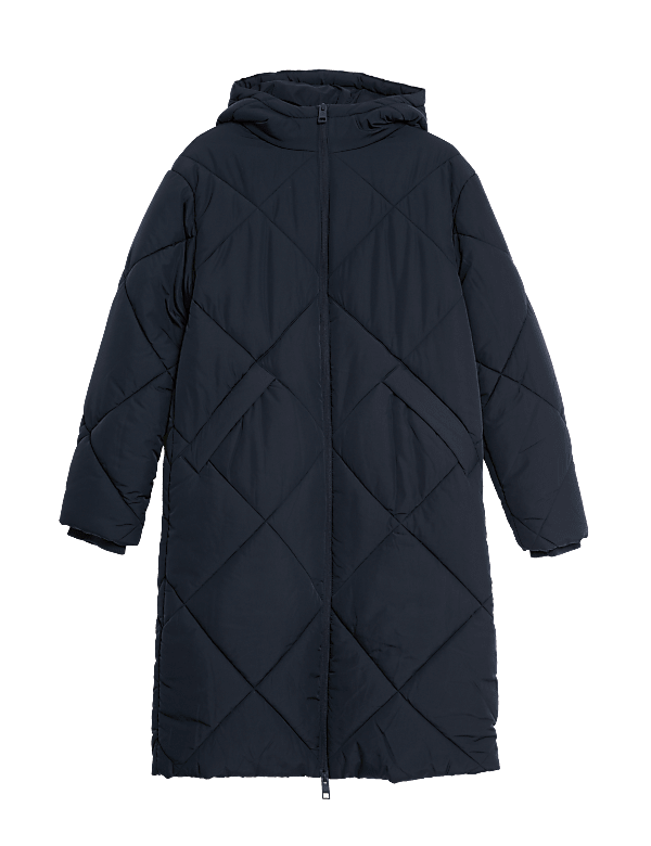 Thermowarmth™ Diamond Quilted Padded Coat