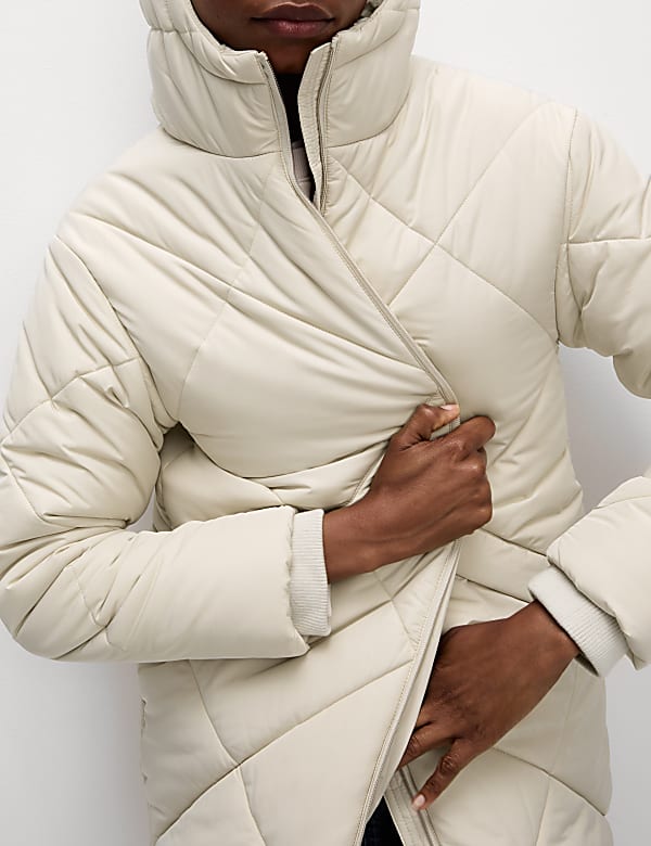 Thermowarmth™ Diamond Quilted Padded Coat