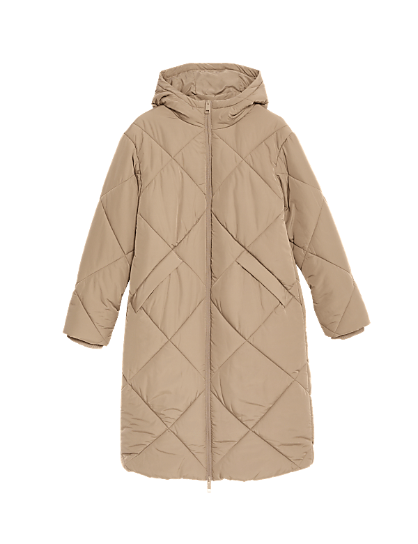 Thermowarmth™ Diamond Quilted Padded Coat