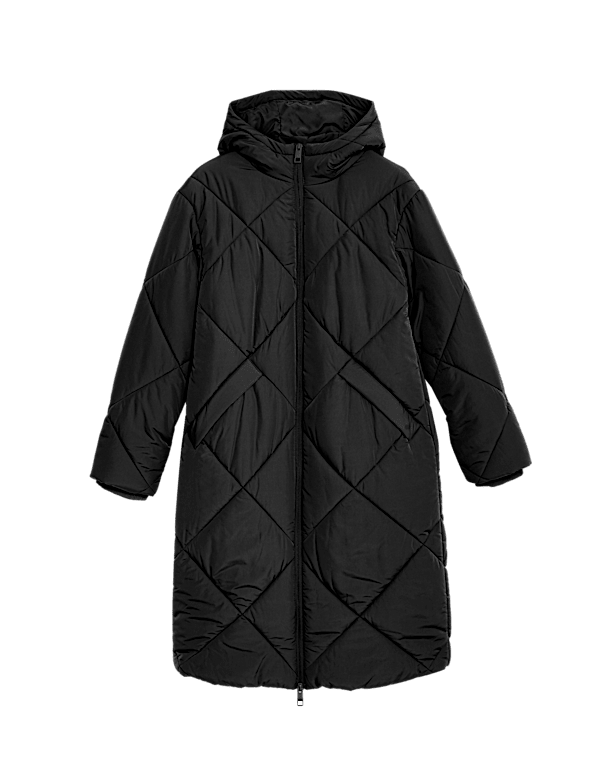 Thermowarmth™ Diamond Quilted Padded Coat