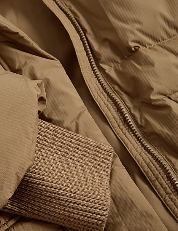 Feather & Down Puffer Jacket
