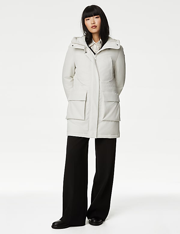 Stormwear&trade; Padded Hooded Parka Coat - US