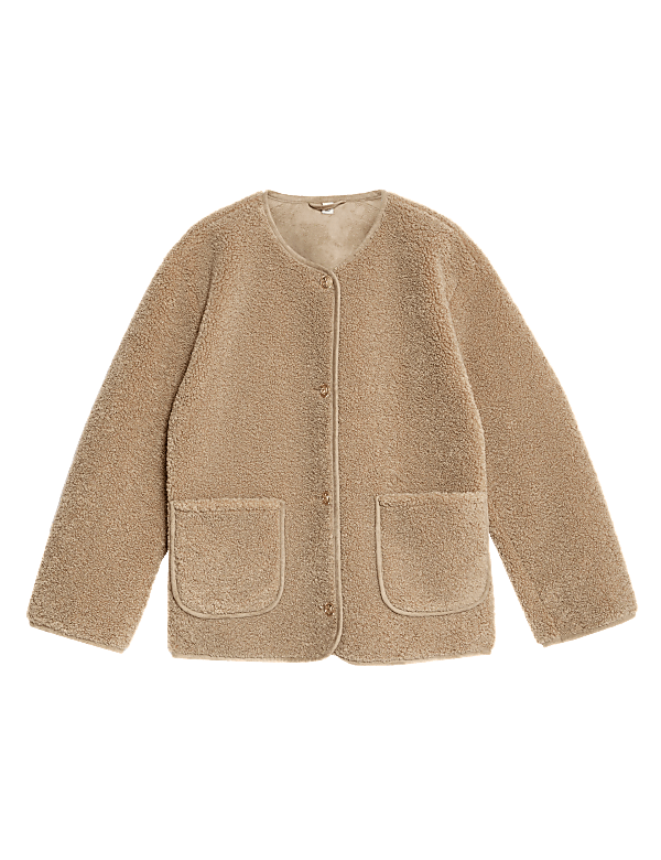 Borg Suedette Jacket