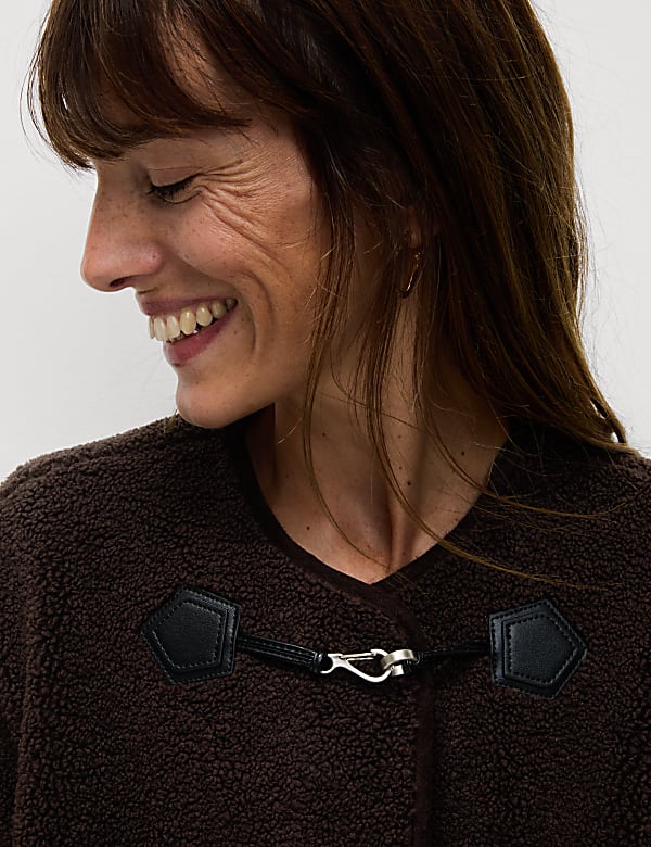 Textured Buckle Coat - IT