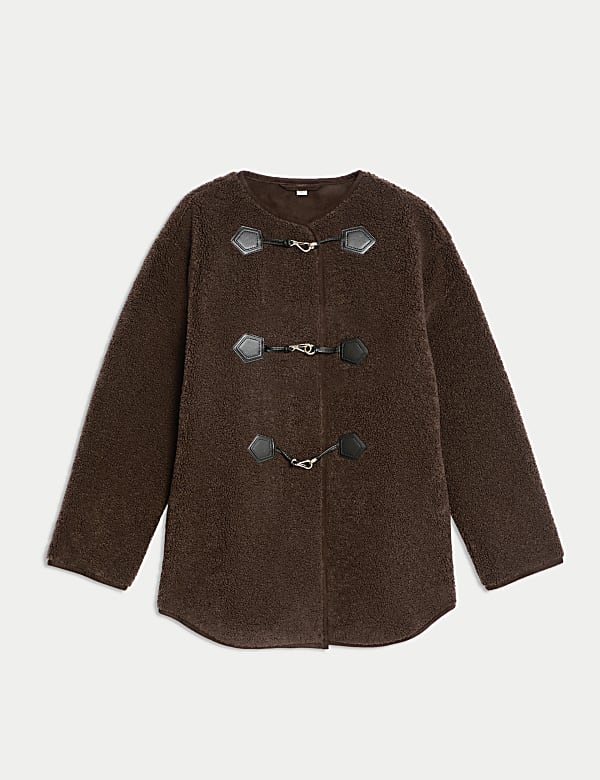 Textured Buckle Coat - IT