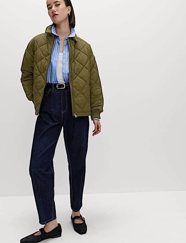 Thermowarmth™ Quilted Collared Jacket