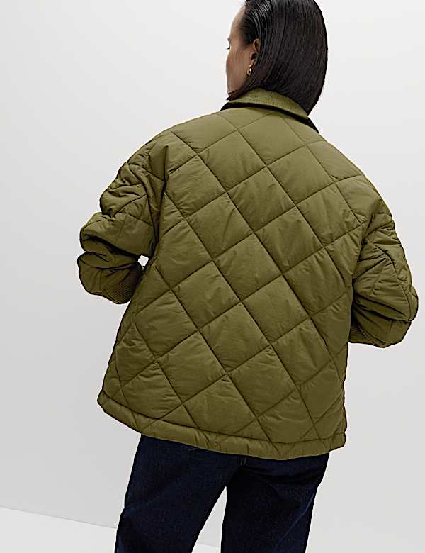 Thermowarmth™ Quilted Collared Jacket