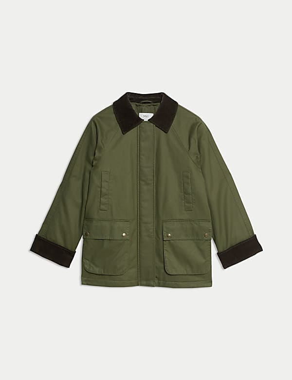 Parka matelassée en coton ciré - LU