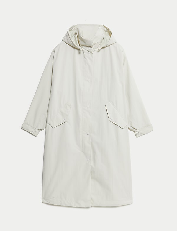 Petite Waterproof Oversized Longline Parka Coat - AL