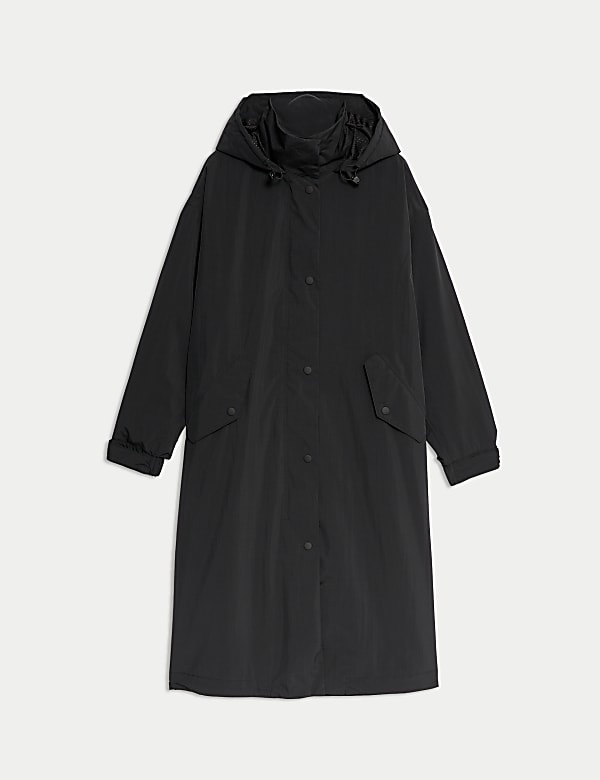 Petite Waterproof Oversized Longline Parka Coat - CN
