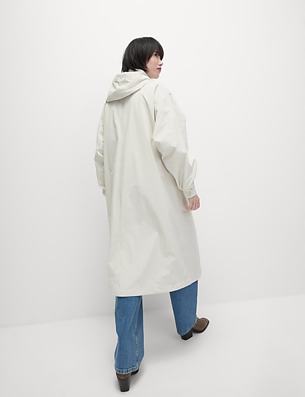 Waterproof Oversized  Longline Parka Coat - ES