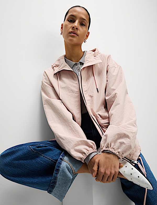 Lightweight Hooded Rain Jacket - AU