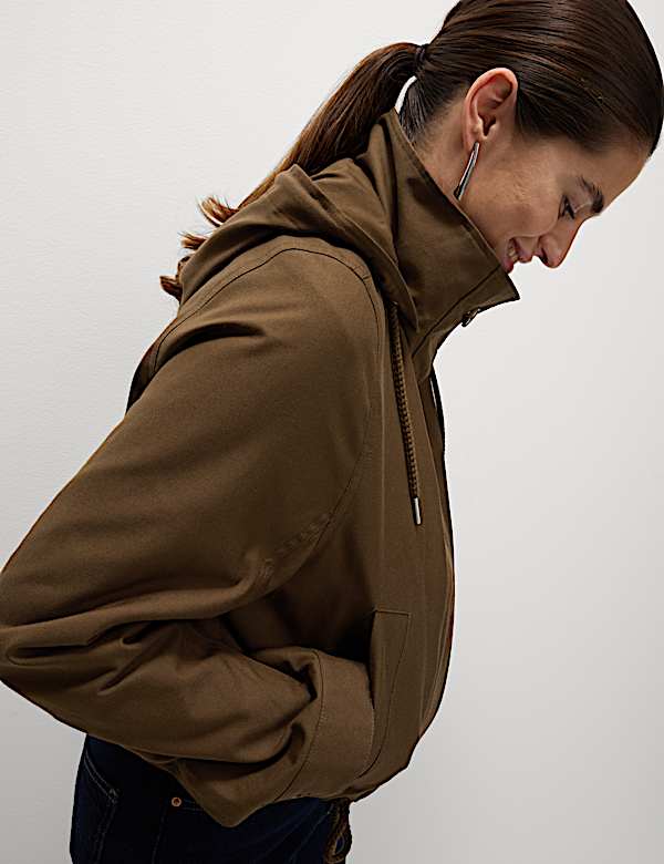 Cotton Rich Canvas Stormwear™ Hooded Parka - NZ