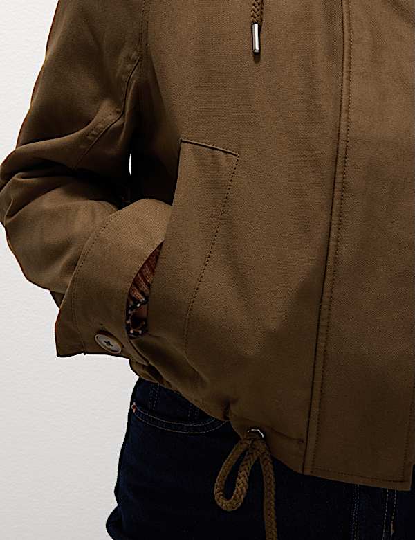 Cotton Rich Canvas Stormwear™ Hooded Parka - NZ