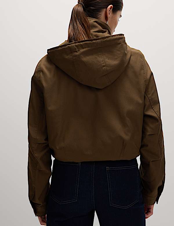 Cotton Rich Canvas Stormwear™ Hooded Parka - NZ