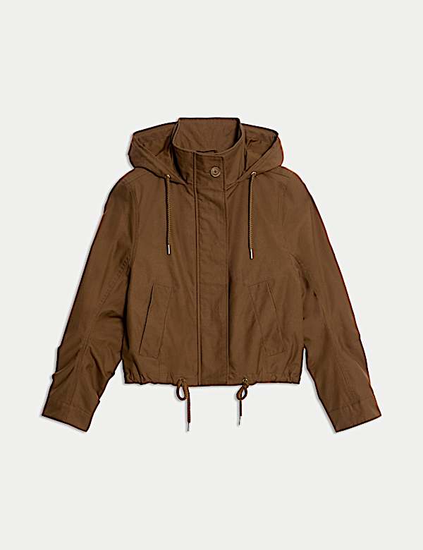 Cotton Rich Canvas Stormwear™ Hooded Parka - NZ