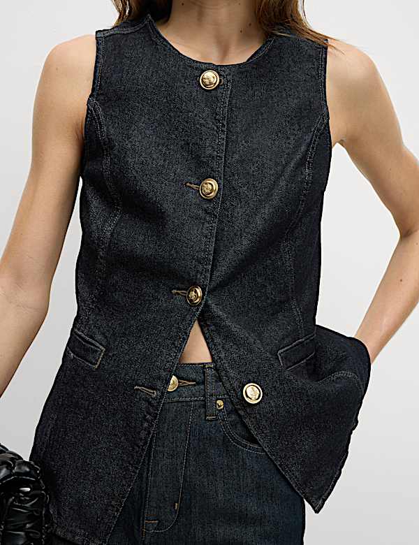 Denim Waistcoat