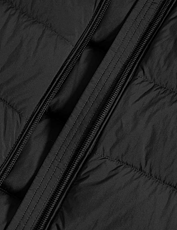 Feather & Down Packaway Funnel Neck Gilet