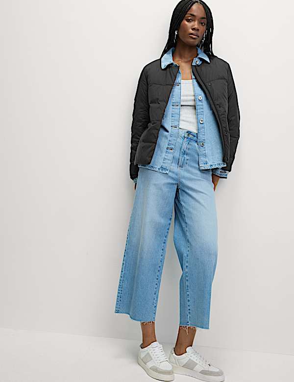 Feather & Down Padded Liner Jacket - LV