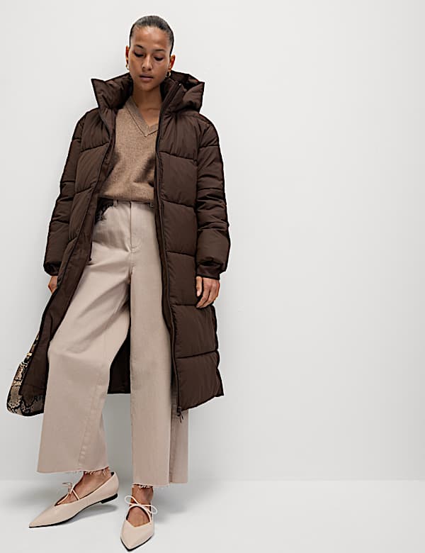 Rubber Thermowarmth™ Padded Duvet Coat