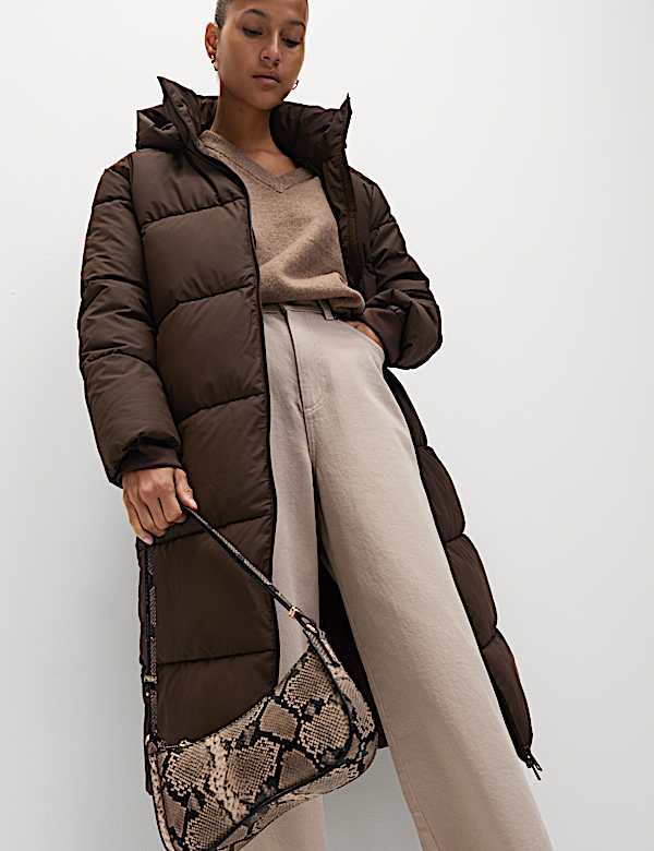 Rubber Thermowarmth™ Padded Duvet Coat