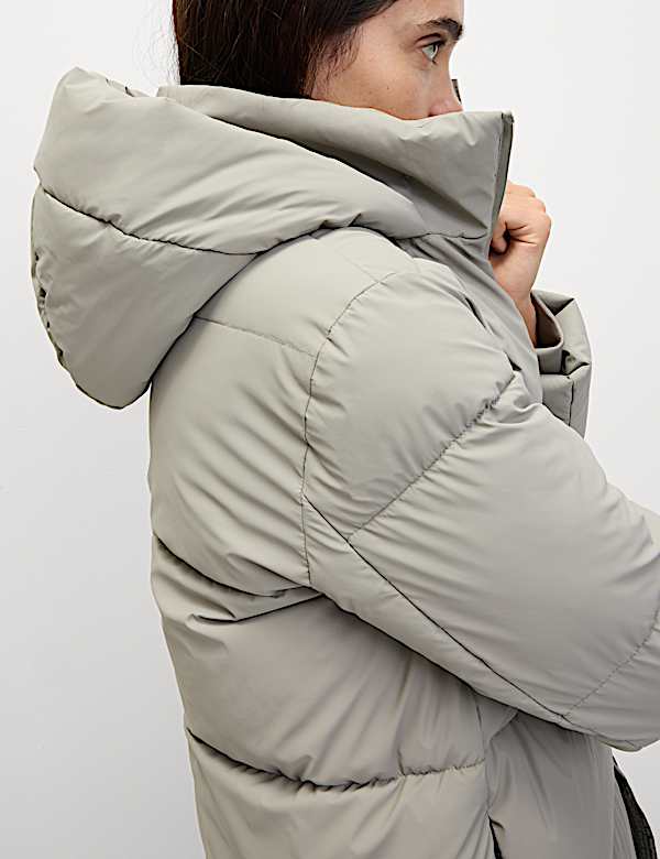 Rubber Thermowarmth™ Padded Duvet Coat