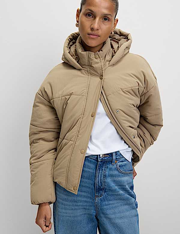 Thermowarmth™ Hooded Puffer Jacket