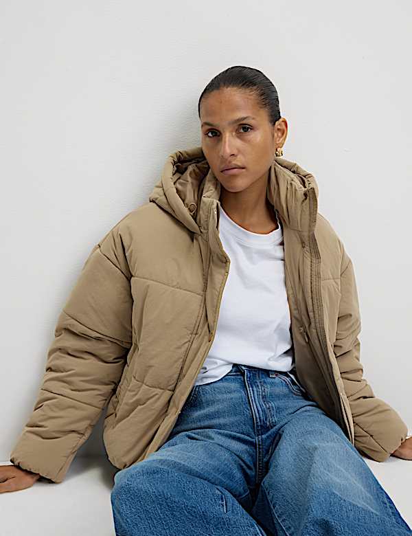 Thermowarmth™ Hooded Puffer Jacket