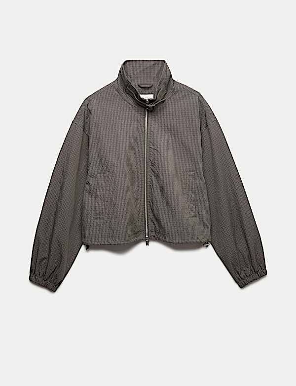 Cotton Rich Lightweight Buckle Short Jacket - JO