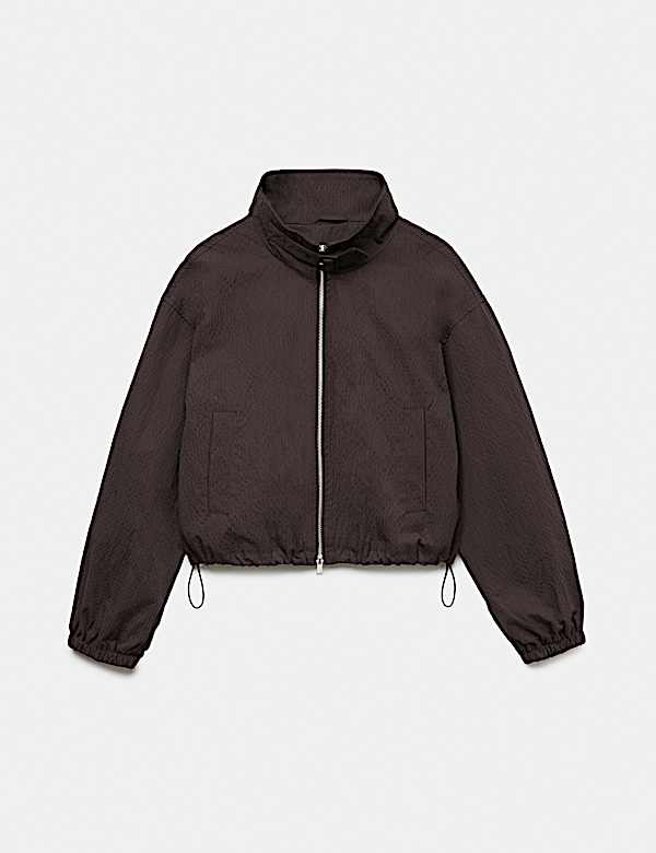 Cotton Rich Lightweight Buckle Short Jacket - KG