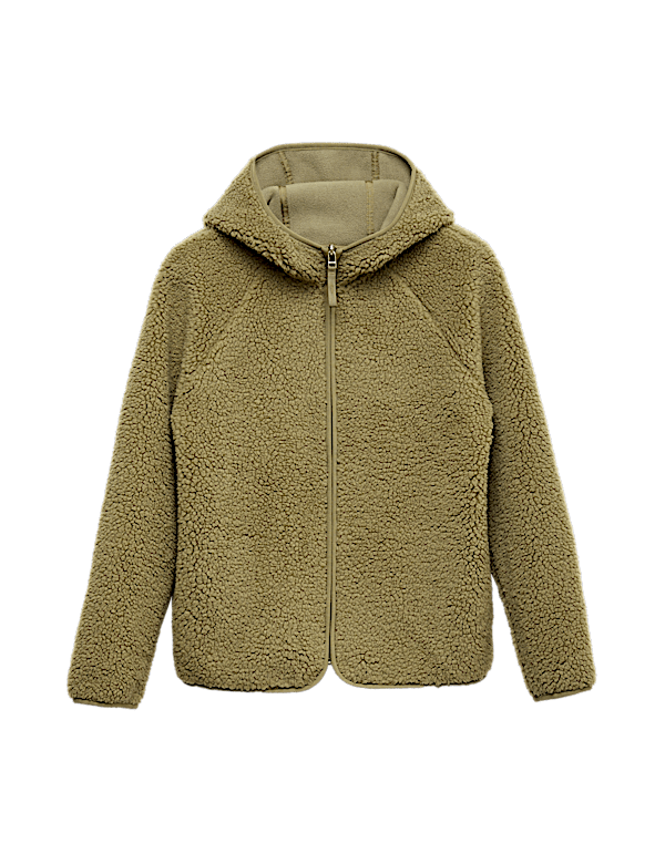Borg Lightweight Hooded Jacket