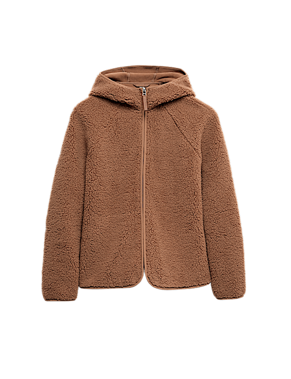 Borg Lightweight Hooded Jacket