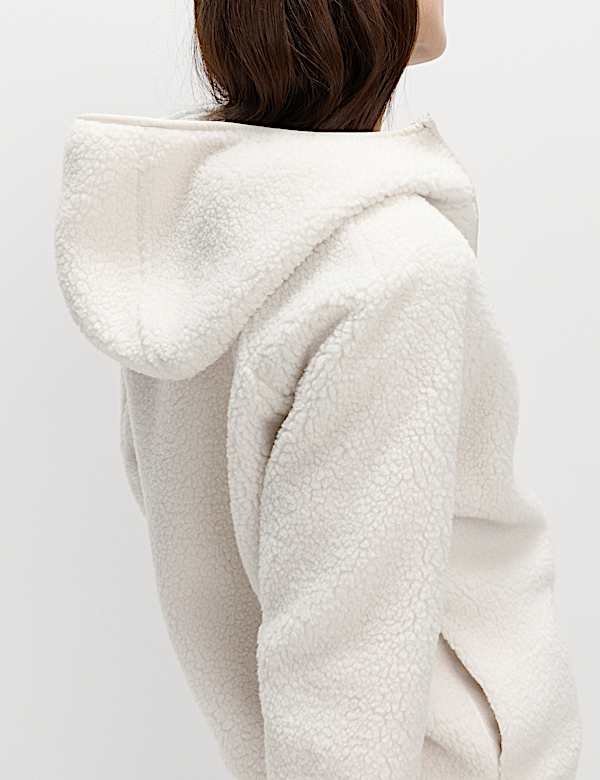 Borg Lightweight Hooded Jacket