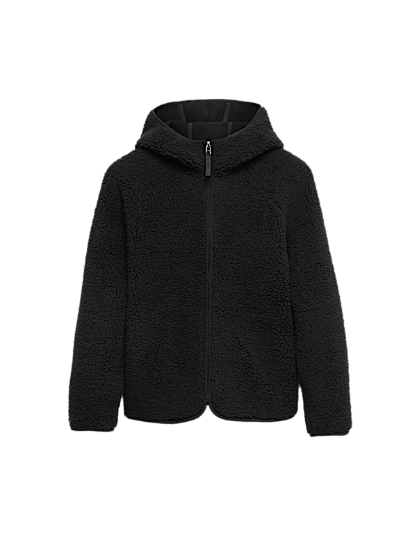Borg Lightweight Hooded Jacket